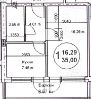 Продам 1 к.кв. ЗИП 1330 т.р.