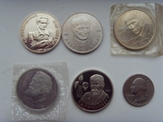 Монеты коллекциями