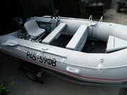 Продам ПВХ лодку Nissamaran TR 420 + плм Yamaha 15+тент+прицеп