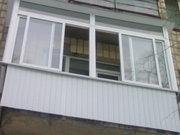 Балкон из пластика недорого. Замер и демонтаж,  доставка бесплатно.