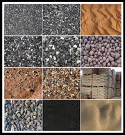 Песок в мешках,  Цемент,  Керамзит,  Отсев,  Щебень,  Гравий,  ГПС-в Мешках 