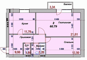 Продам 2 ком.кв. г.Горячий ключ