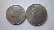 Серебряные монеты 50 и 100 крон Иосиф Сталин-Чехословакия 1949 год
