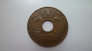 монета 5 центов 1942 г. Восточная Африка,  император Георг VI
