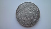 Серебряная монета 5 крон 1900 г. Австро-Венгрия (1)