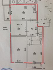 Продается 3-х ком.квартира 85м2 по ул.Лукьяненко в Краснодаре