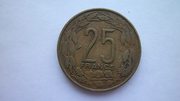монета 25 франков  1970 года Камерун