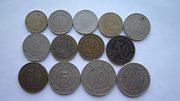 Монеты пари и динары Югославии   