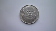 Нечастая серебряная монета 100 крон 1983 г.-Чехословакия 