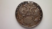 Монета 1 рубль 1733 года Анна Иоановна.Оригинал.