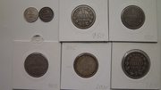 Серебряные и медные монеты Финляндии в составе царской России