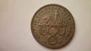 Не частая монета 50 центов 1955 года Британские Карибские территории